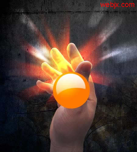 Photoshop 打造一个魔法的光球