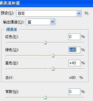 PS多种模式下调出照片流行的青黄色