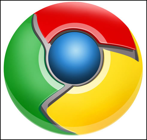 绘制Google Chrome浏览器LOGO