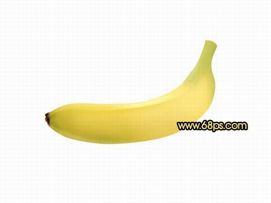 Photoshop绘画一串美味的香蕉