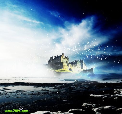 Photoshop合成幻想风格的城堡场景