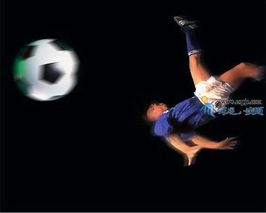 Photoshop打造一张绚丽动感的足球海报