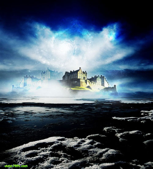 Photoshop合成幻想风格的城堡场景